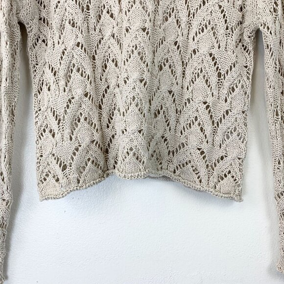 NEW Velvet Ds Cotton Tape Sweater Size S - Picture 7 of 10